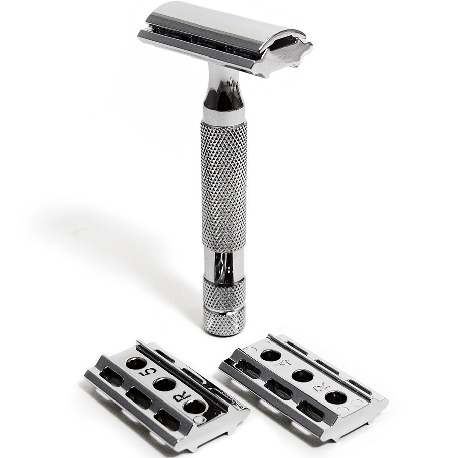 Rockwell Razors Safety Razor 6C White Chrome - 3.1 - RR-6C-WC