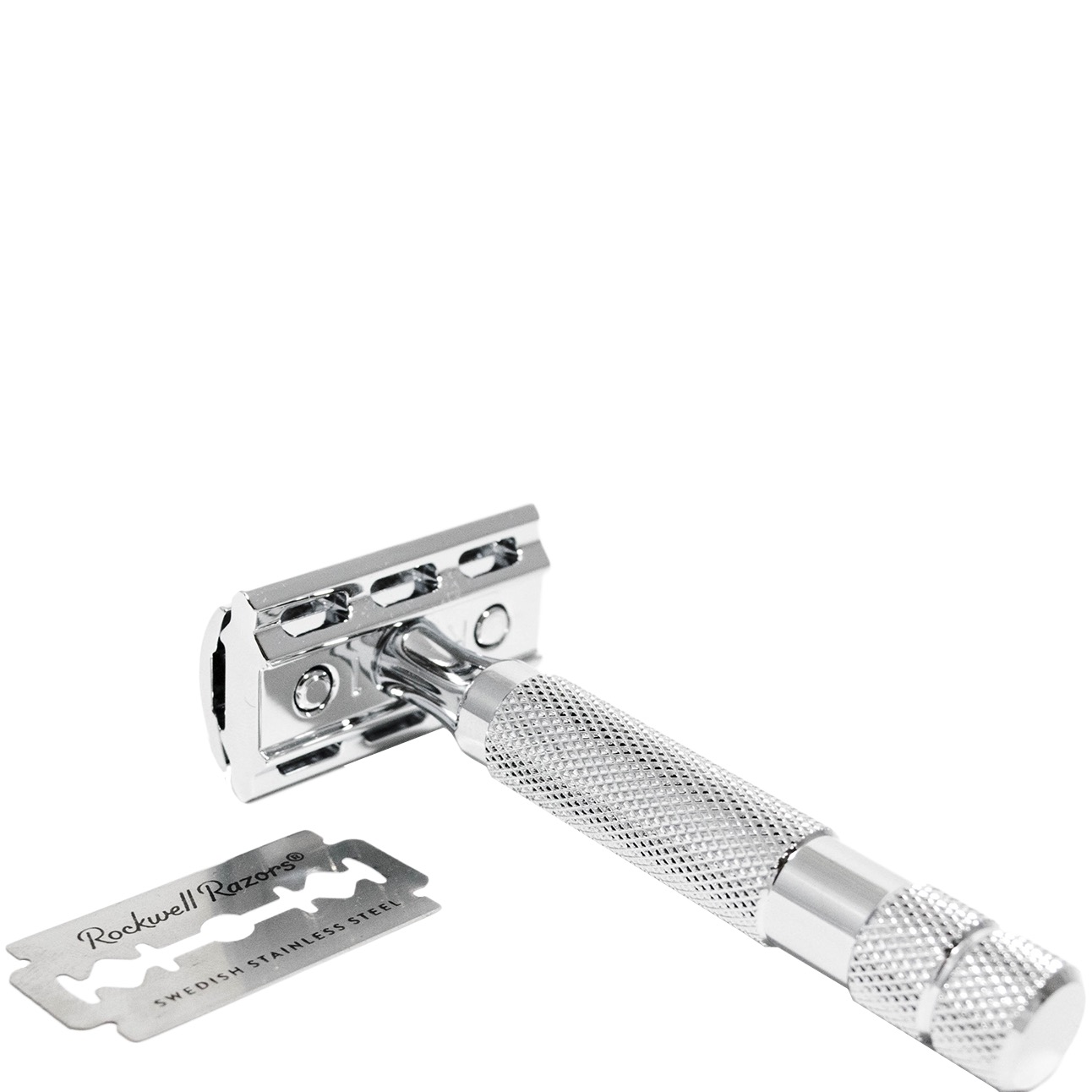 Rockwell Razors Safety Razor 6C White Chrome - 1.6 - RR-6C-WC