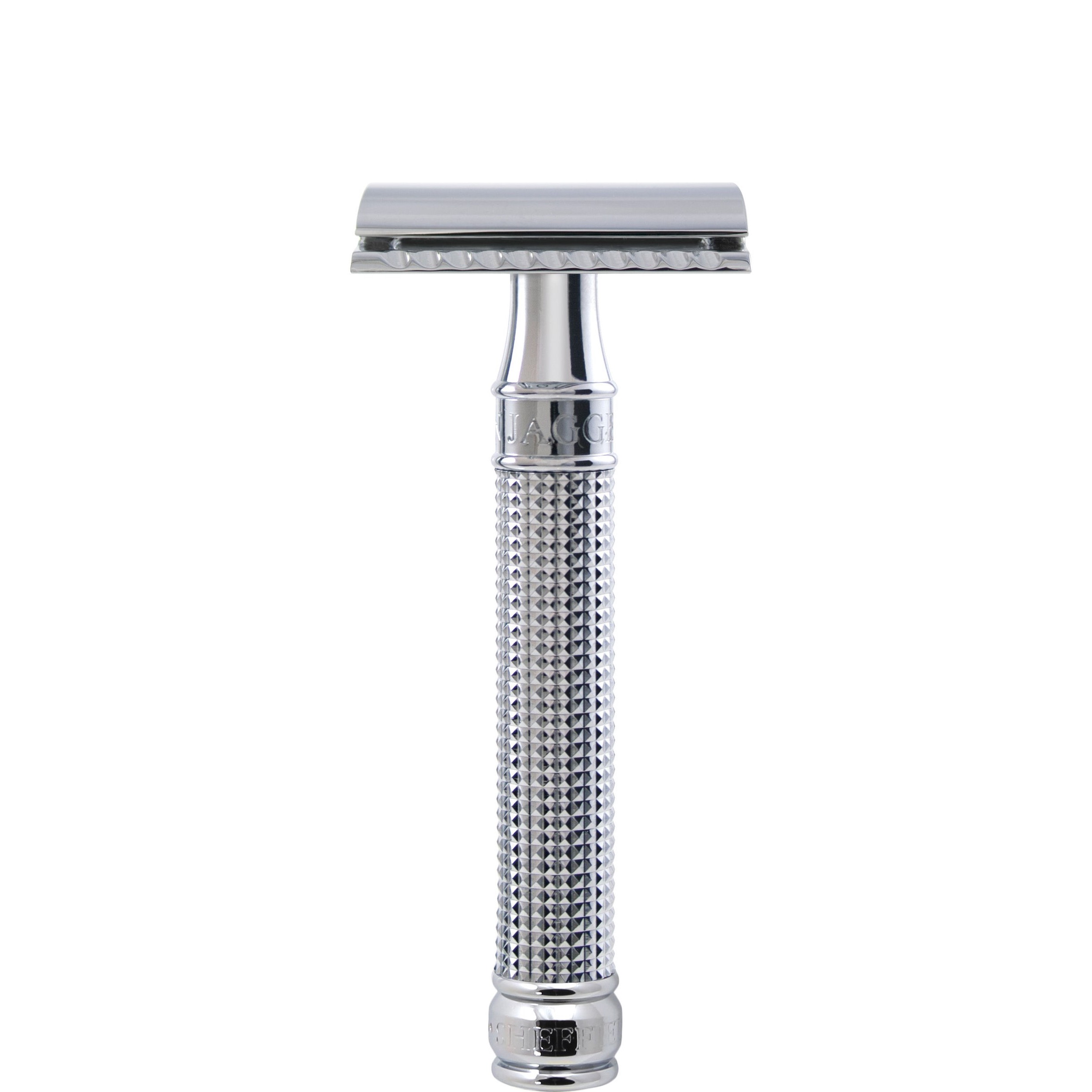 Edwin Jagger Safety razor 3D Diamond Chroom - 1.1 - EJ-DE3D14BL