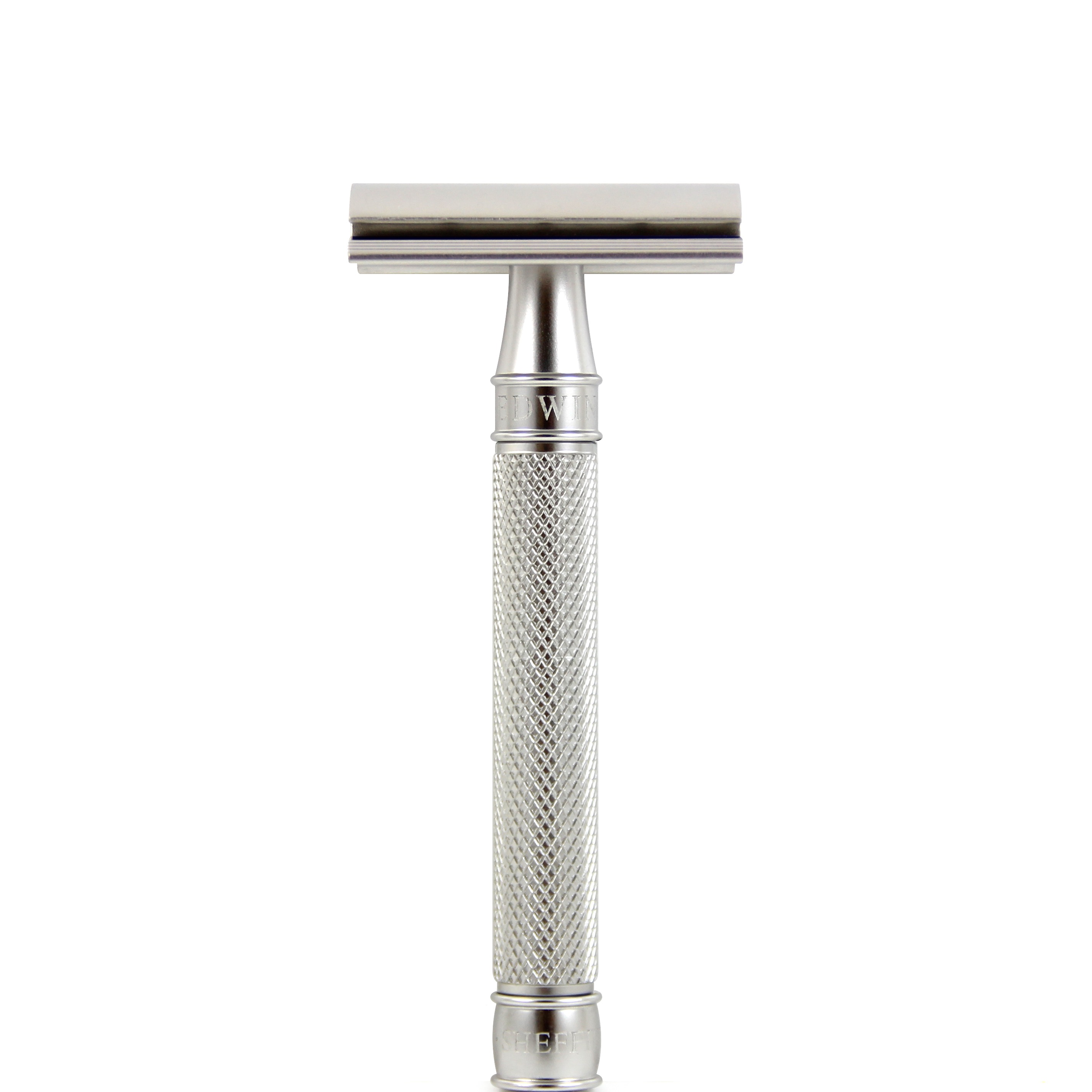  - 1.1 - EJ-DESSKNBL- Edwin Jagger Safety Razor 3one6 Knurled