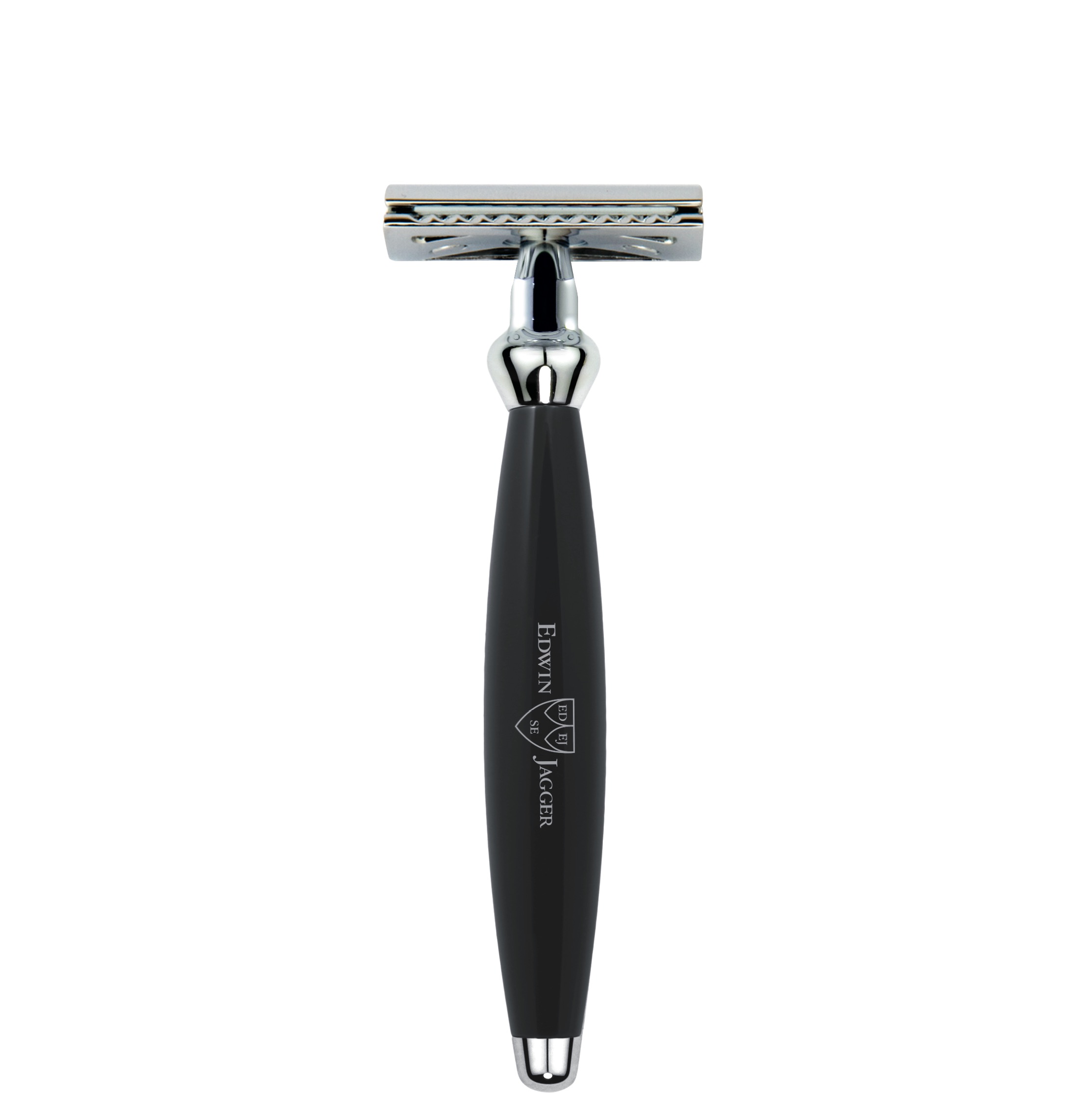 Edwin Jagger Safety Razor Bulbous zwart - 1.1 - EJ-B6SR