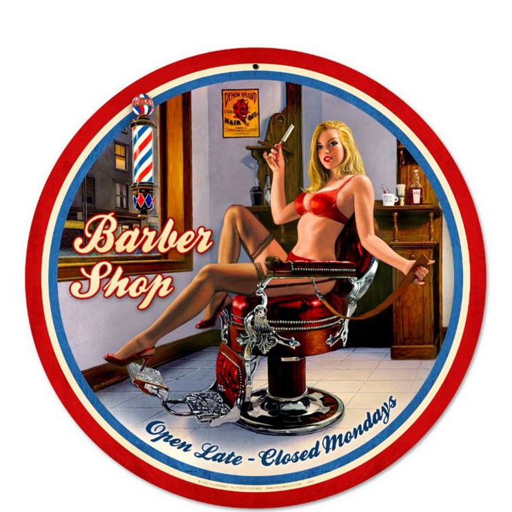 Barber Shop Pin Up - 1.1 - PTS-HB061