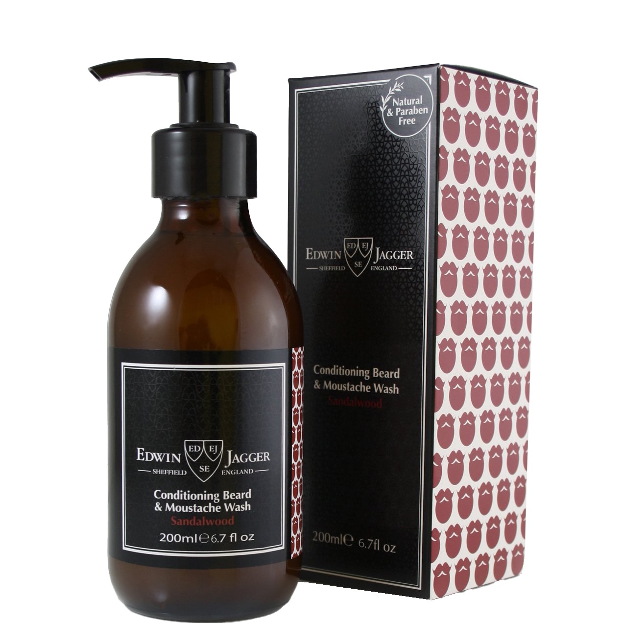 Edwin Jagger Baardshampoo Sandalwood - 1.1 - EJ-BWSW