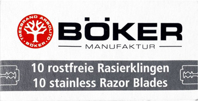 Scheersalon informatie - Double edge blades - Boker