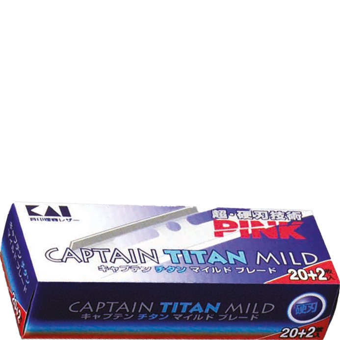 Kasho Kai Scheermesjes Titan Mild 20 stuks - 2.1 - KAI-TM20