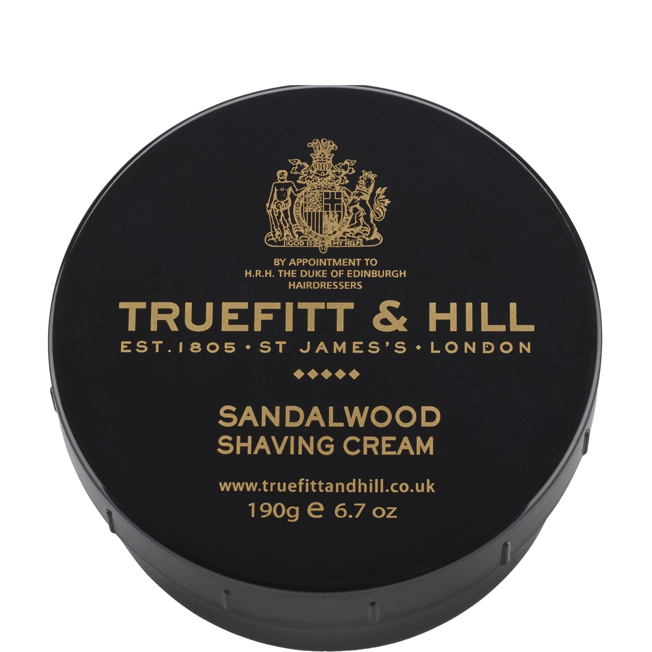 Truefitt Hill Scheercreme in bowl Sandalwood - 1.1 - TH-00552
