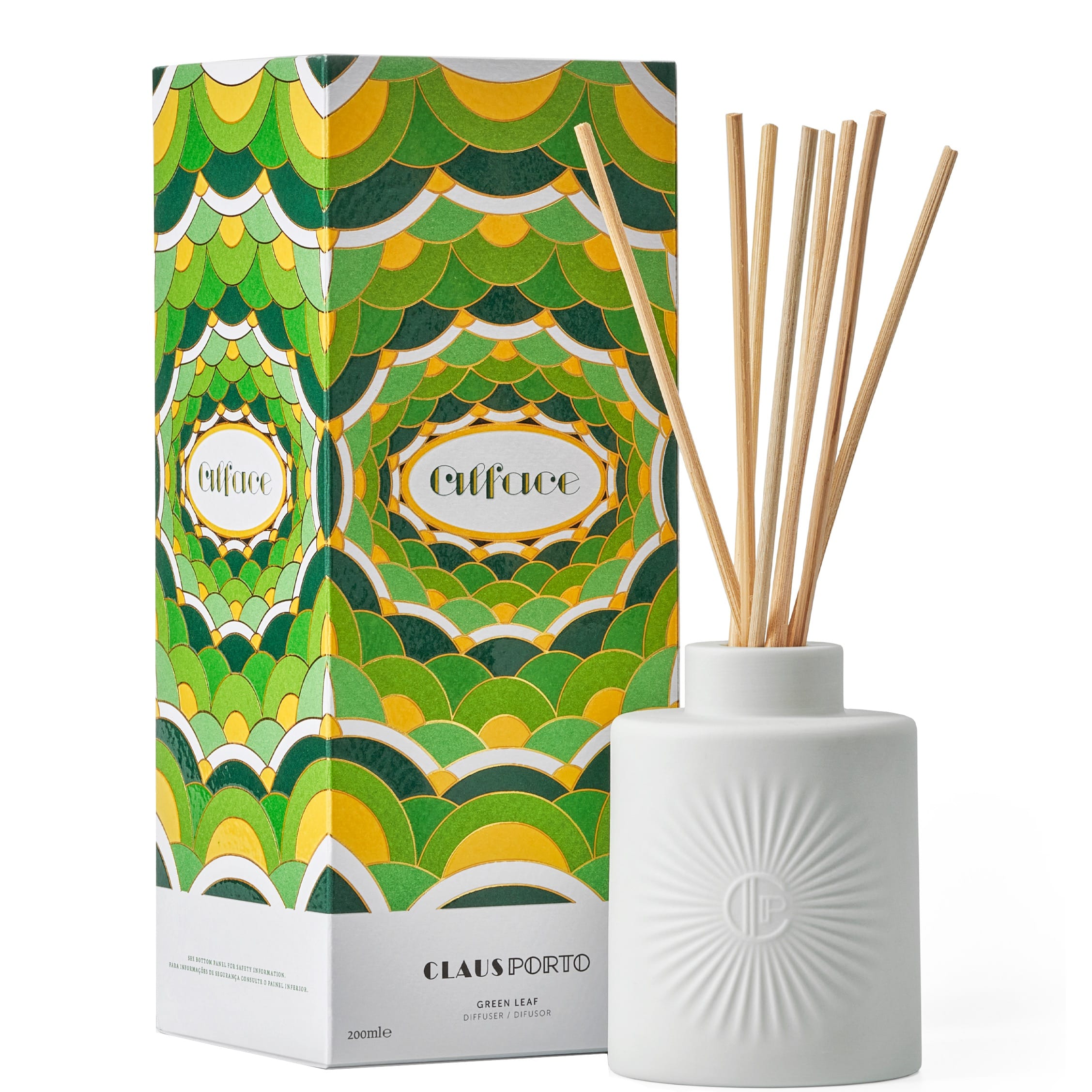 Claus Porto diffuser Alface Green Leaf 200ml - 1.1 - CP-DA205