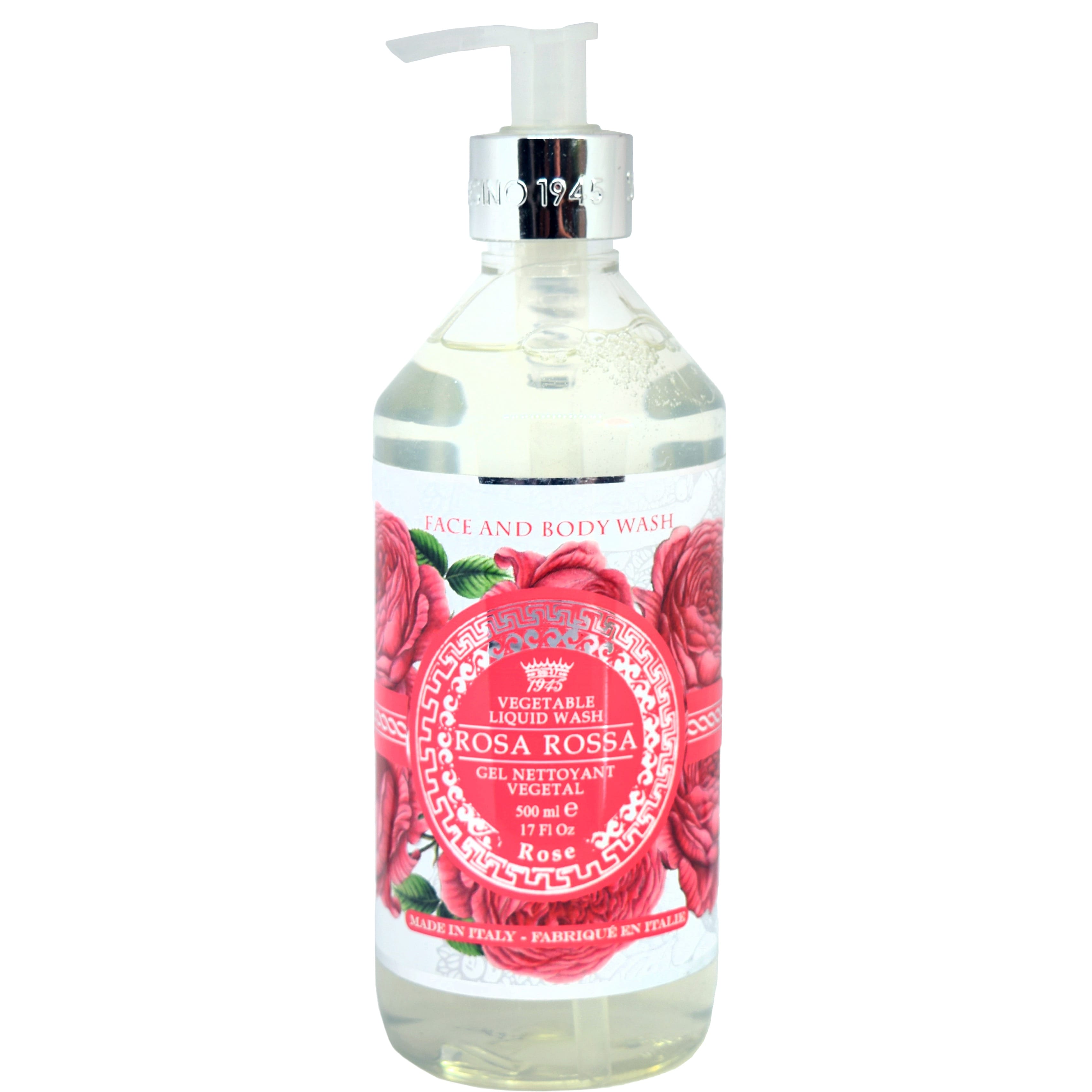 Saponificio Varesino Hand- en Body Wash Rose 500ml - 1.1 - SV-S1337