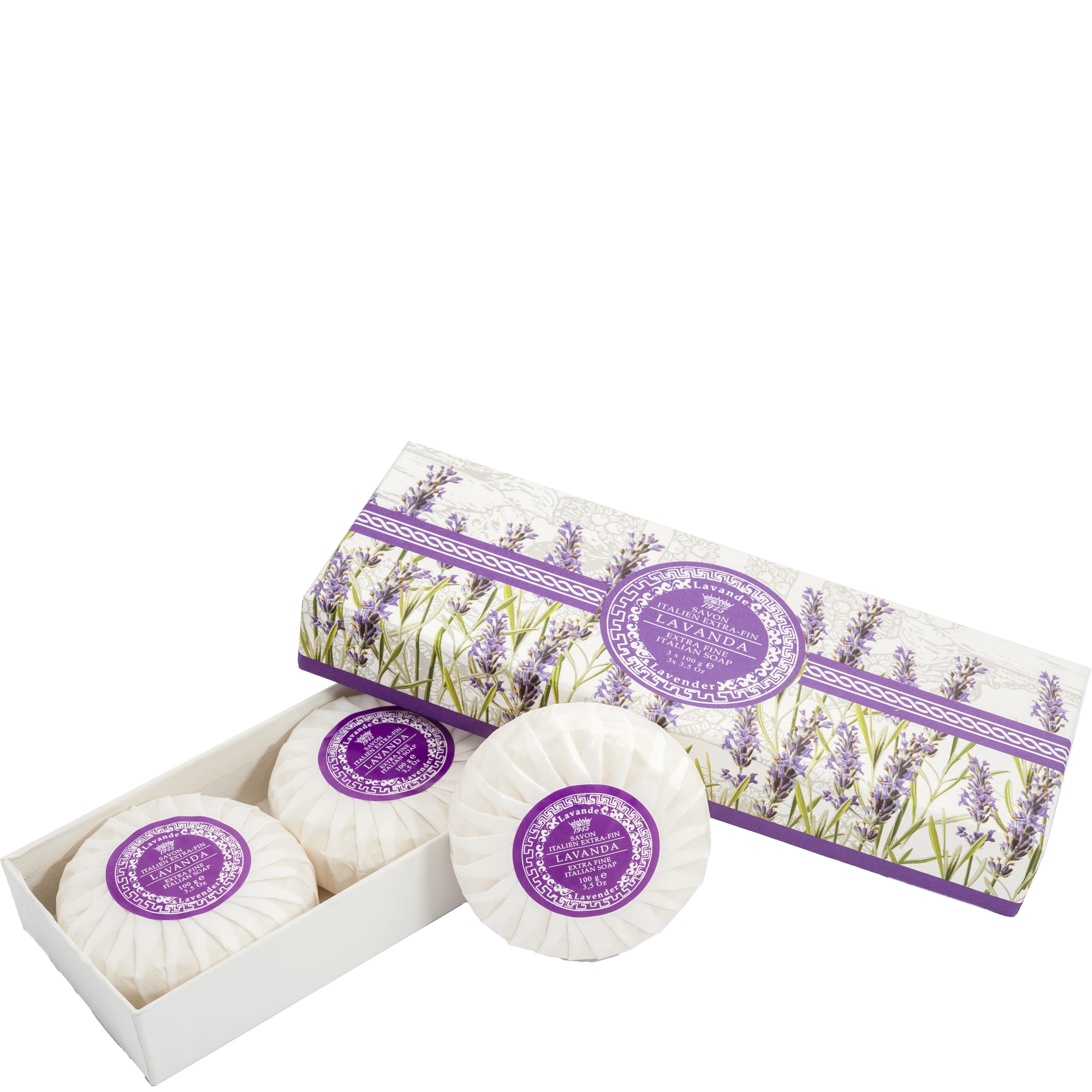 Saponificio Varesino Gift Set Lavander Soap - 1.1 - SV-S1173V