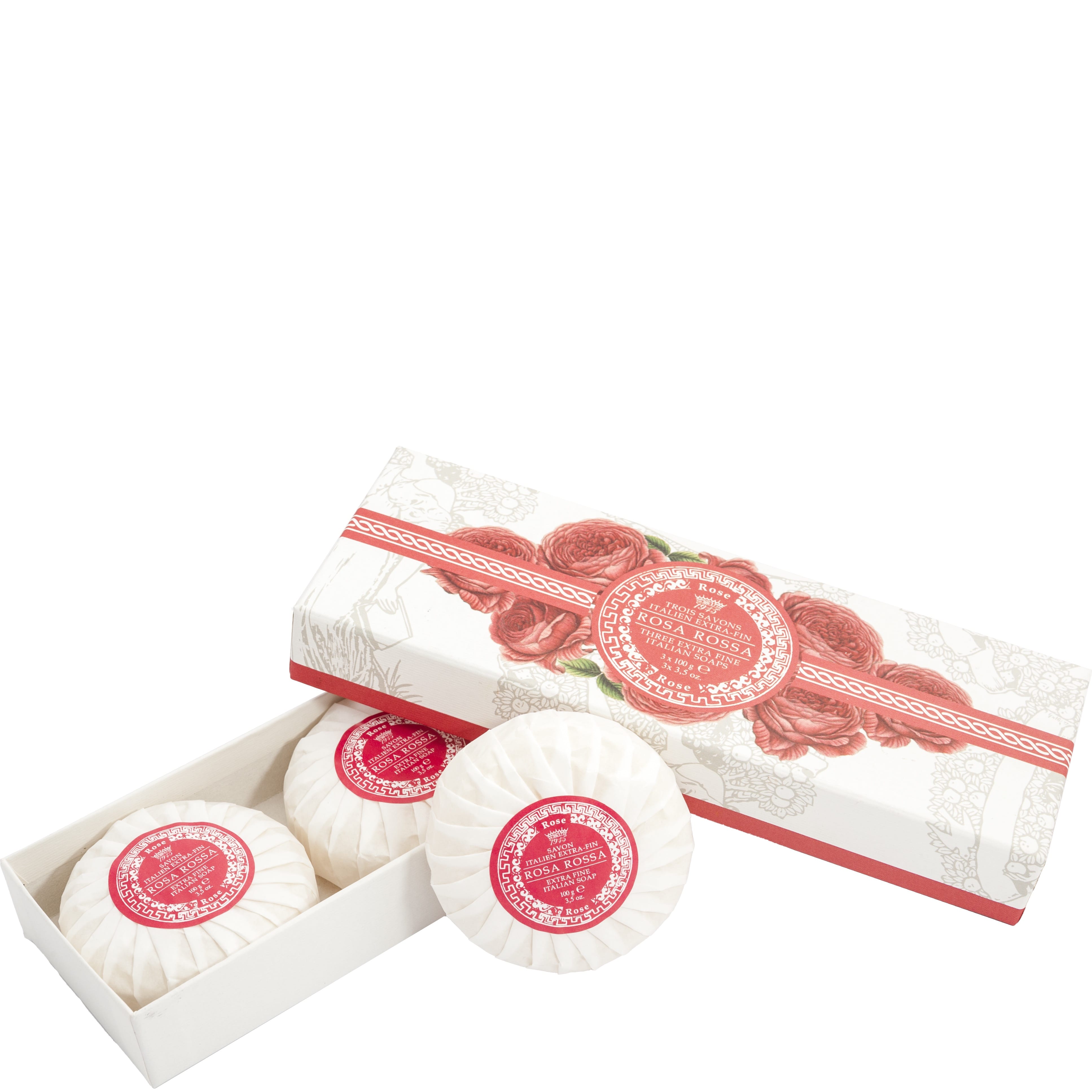 Saponificio Varesino Gift Set Rose Soap - 1.1 - SV-S1192V
