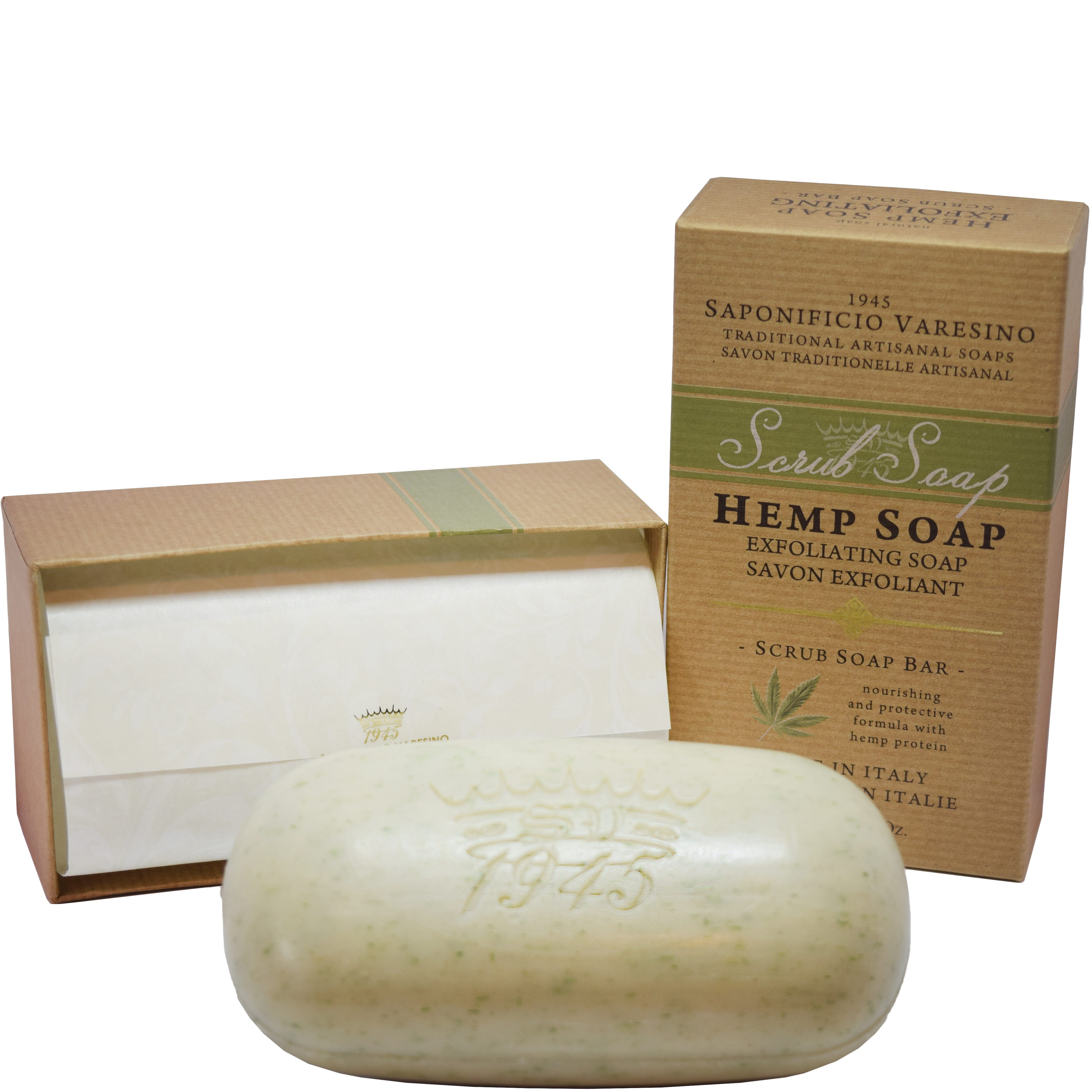 Saponificio Varesino Hand- en Body Scrub Soap Hemp 300g - 1.1 - SV-S1483V