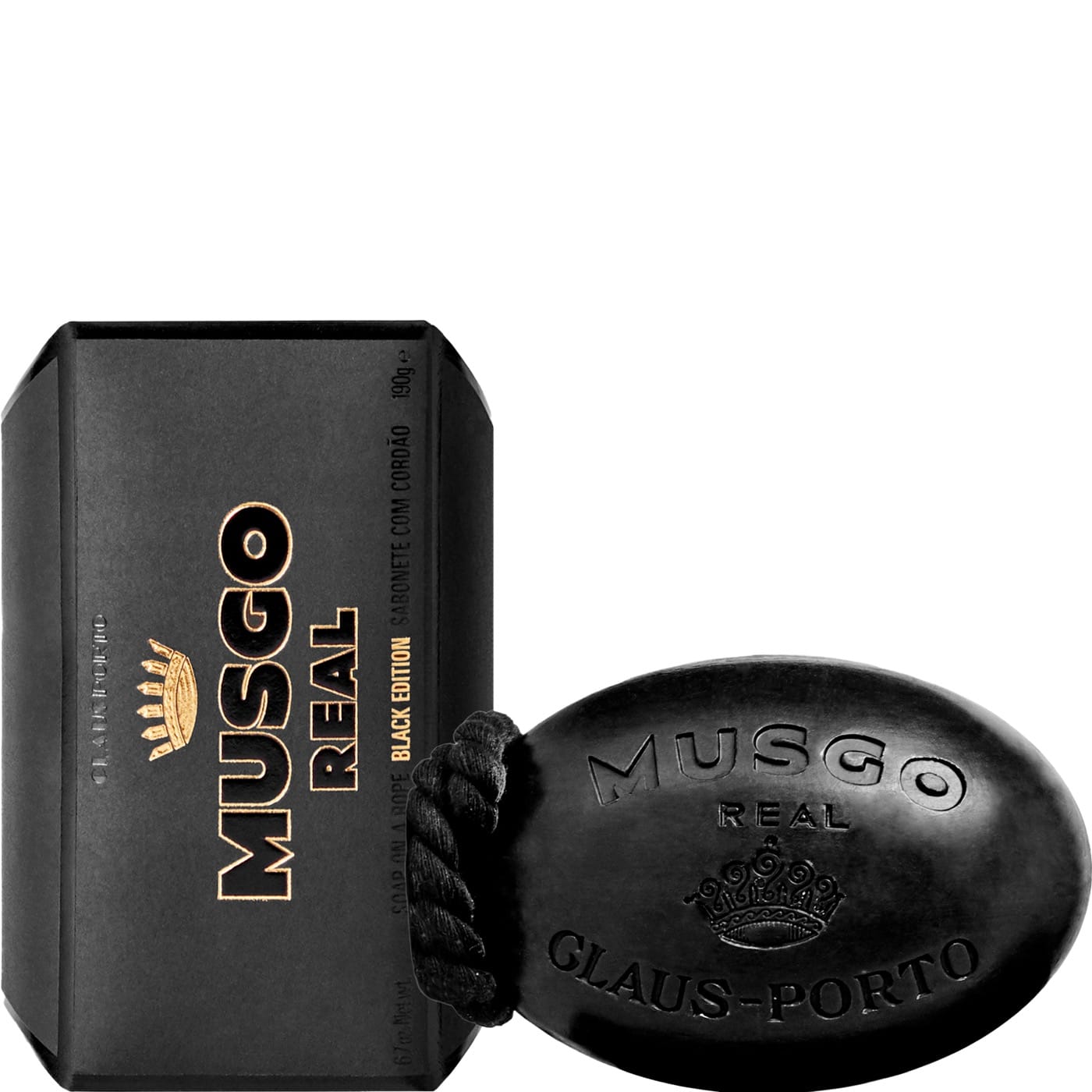 Musgo Real Soap on a Rope Black Edition 190gr - 1.1 - MR-199CC009