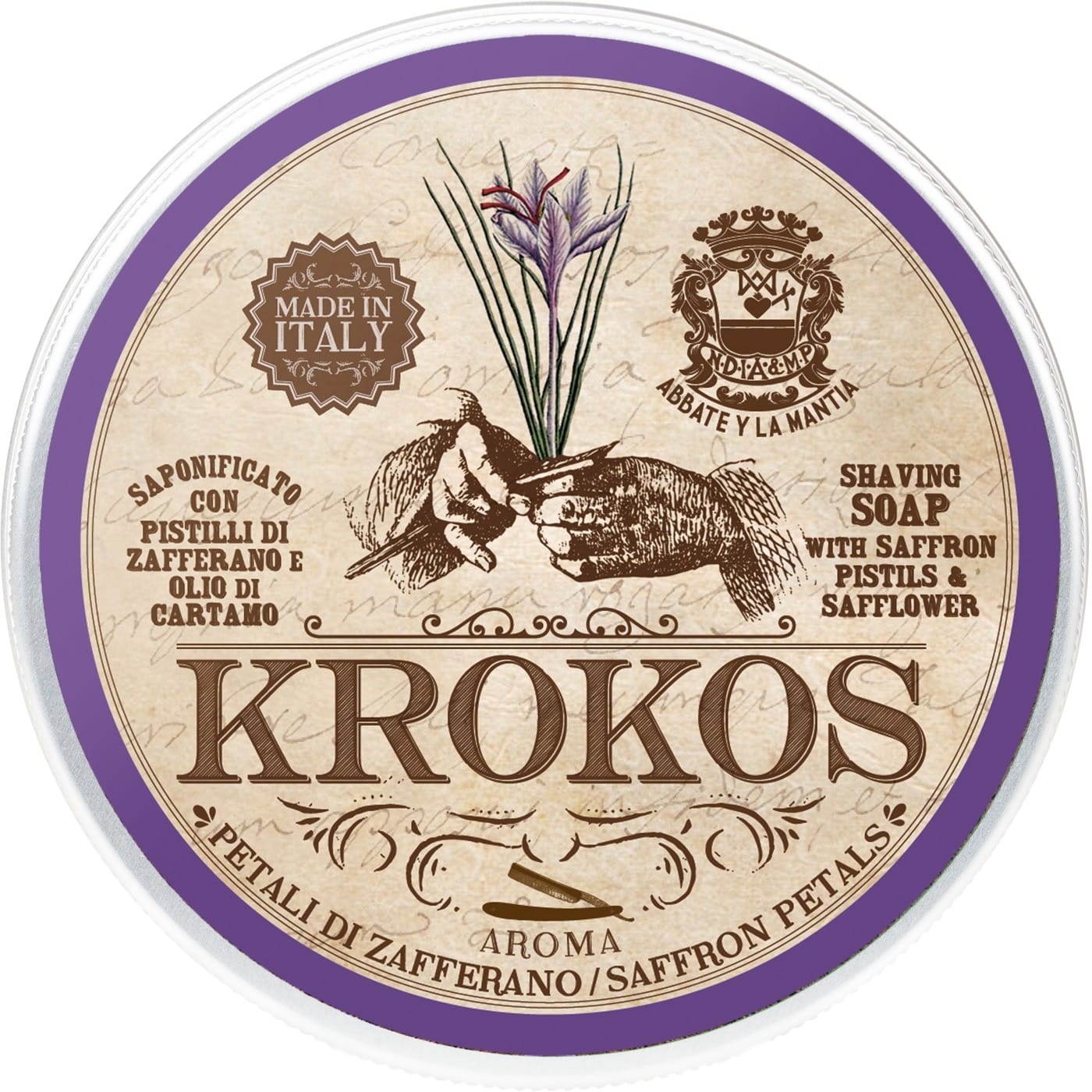 Abbate Y La Mantia Scheerzeep Traditional Krokos 150g - 1.1 - AYM-SS-KRO