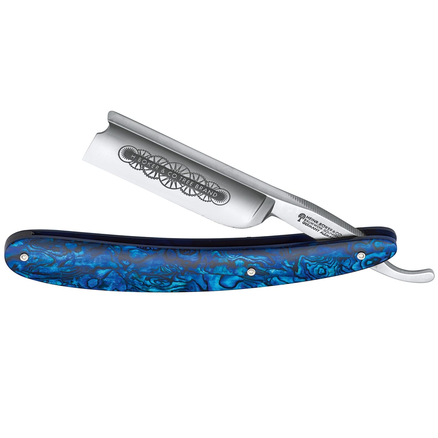 Boker open scheermes Blue Shell - 1.1 - 140557