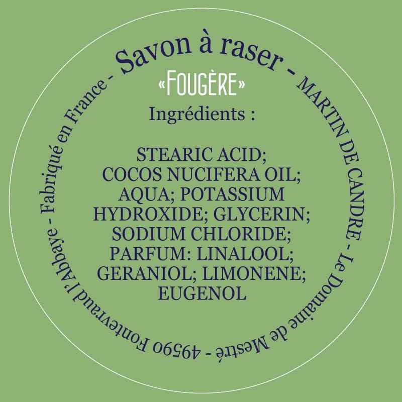 Scheerzeep Martin de Candre Fougere 200ml - 1.3 - MC-200SAR-FOU