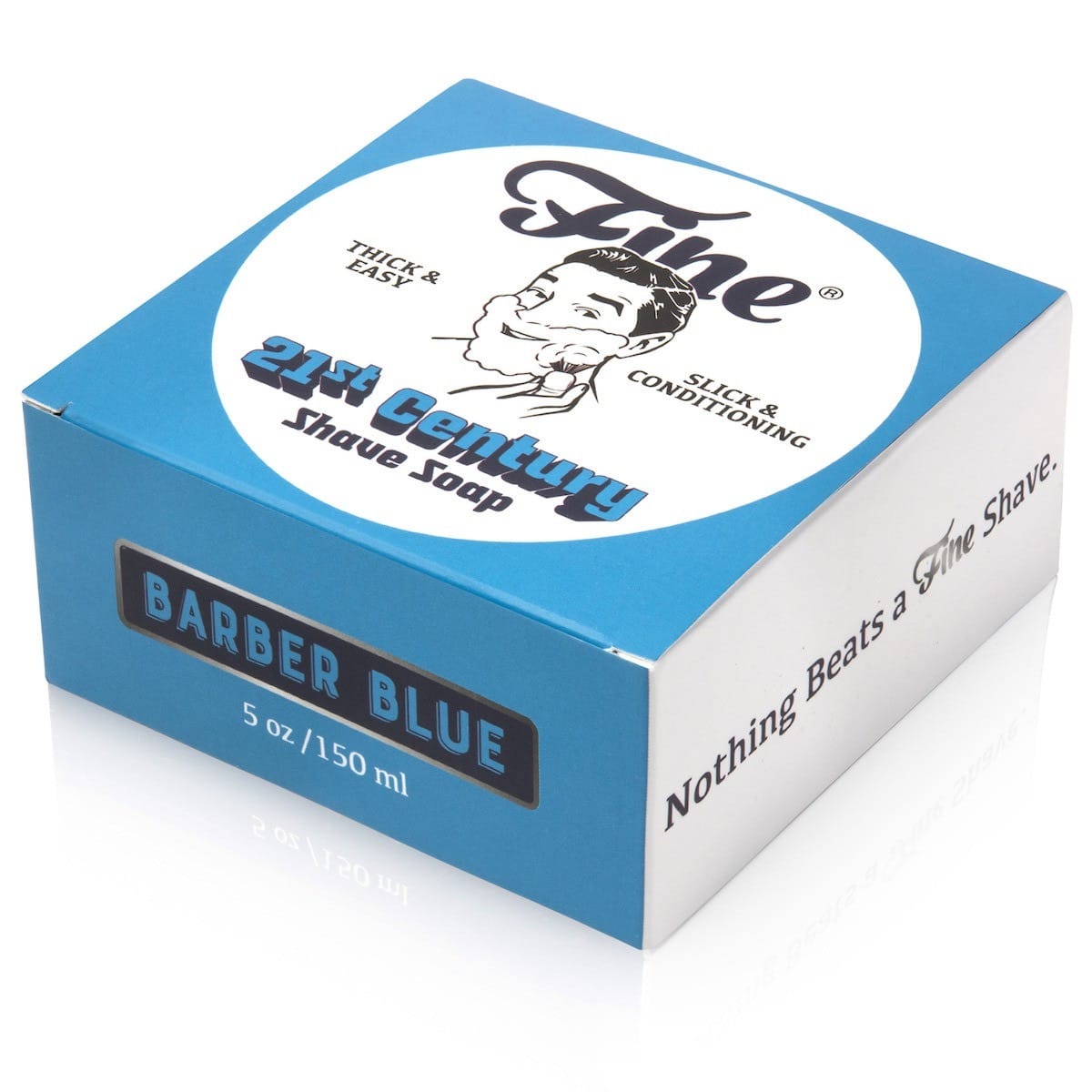 Fine Scheerzeep Barber Blue 21st century 150ml - 1.2 - FA-05477