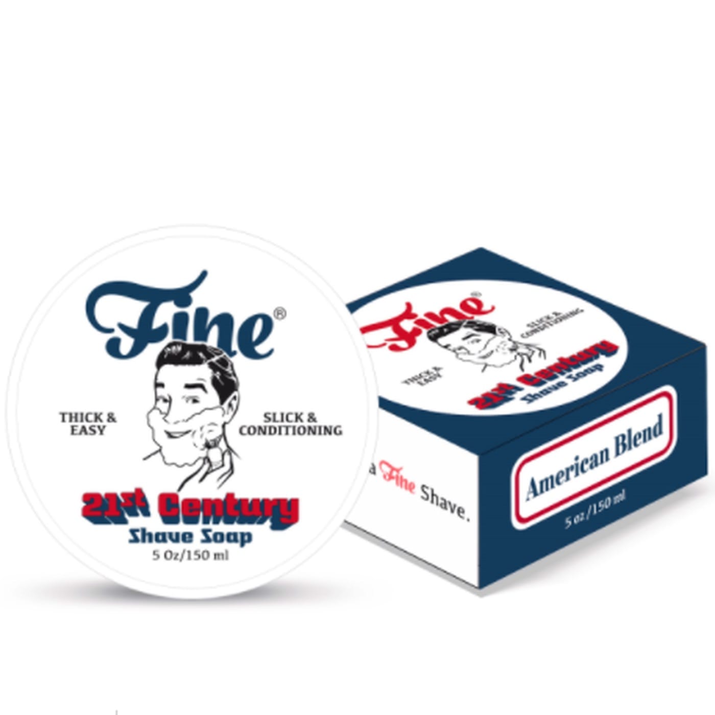 Fine Scheerzeep American Blend 21st century 150ml - 1.3 - FA-62190