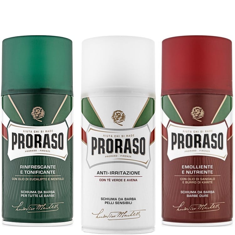 Proraso Scheerschuim tricolore 3x300ml - 1.1 - PRO-TC-FOAM