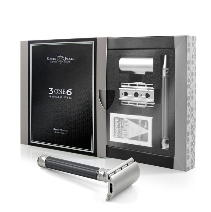 Edwin Jagger Safety Razor 3one6  Zwart - 1.4 - EJ-DESSGA5BL