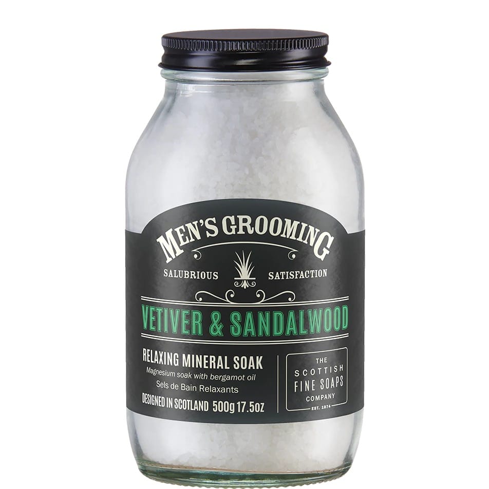 Scottish Fine Soaps Mineraal Badzout Vetiver en Sandalwood 500g - 1.1 - A03214