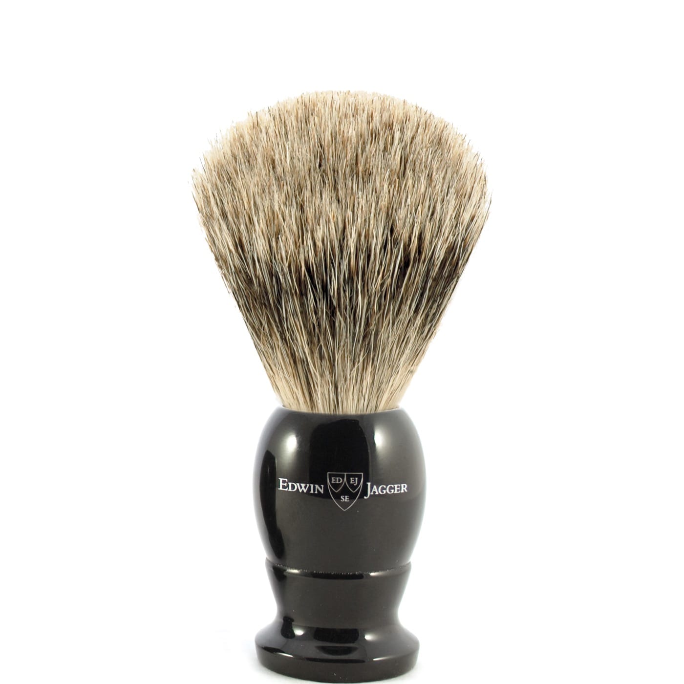 Edwin Jagger scheerkwast dashaar medium zwart -1.1 - 0 - EJ-3EJ876