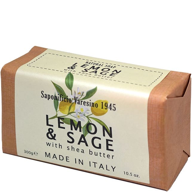 Saponificio Varesino Hand en Body Soap Lemon en Sage wrapped - 1.1 - SV-S1503