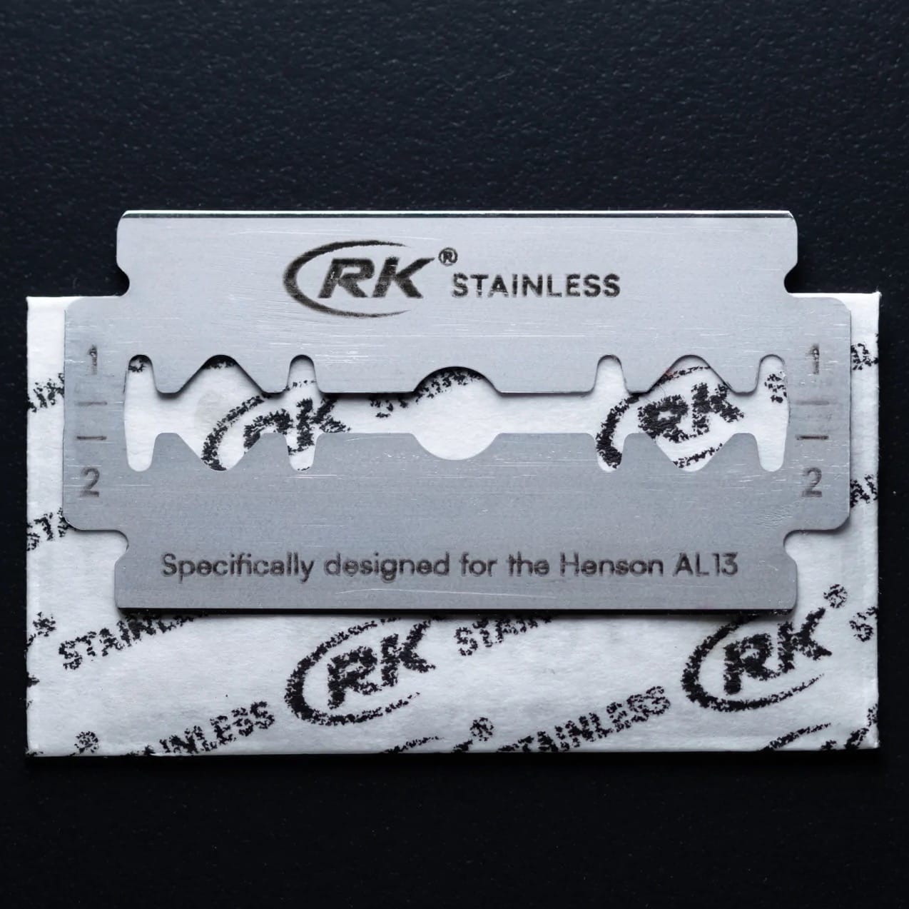 RK Stainless Double Edge blades - 1.3 - DEB-RK-STAINLESS