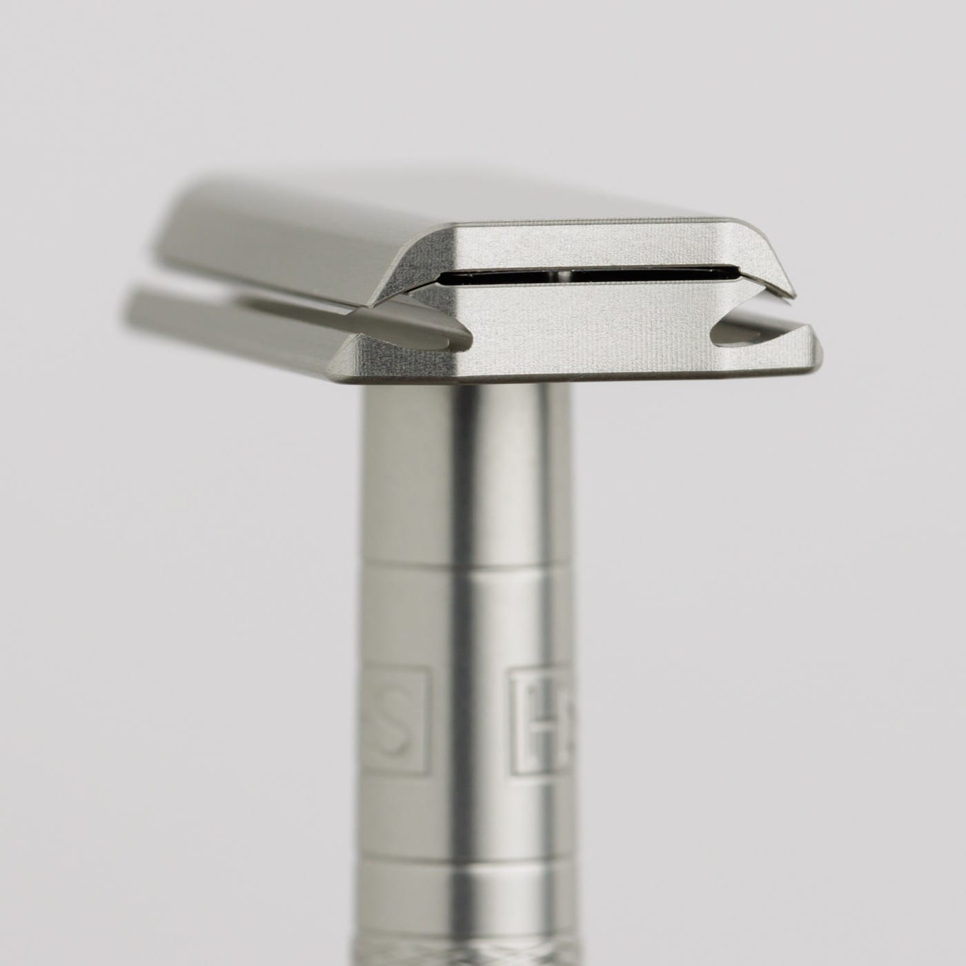 Henson Shaving Safety Razor AL13 Mild Steel Blue - 1.6 - HS-914764