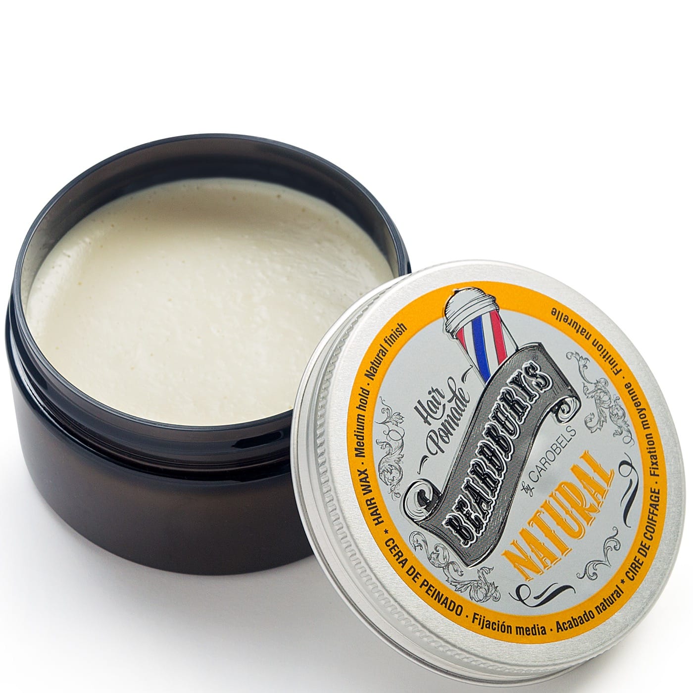 Beardburys Pomade Hair wax Natural 100ml - 1.2 - BB-0412754