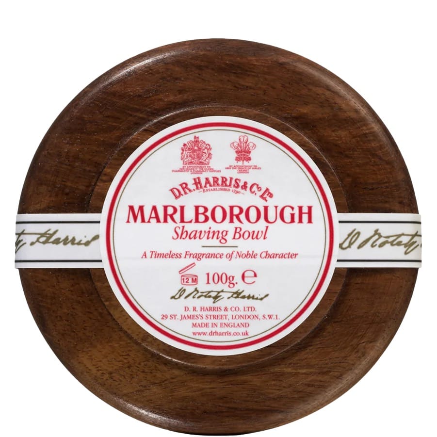 D.R. Harris Scheerzeep Wooden bowl Marlborough 100g - 1.1 - DH-30103