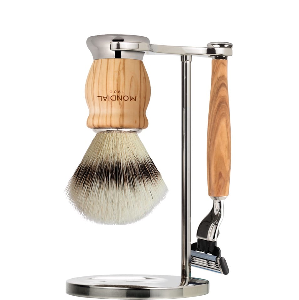Scheerset Oliver Mach3 - Eco Fibre - Olijf