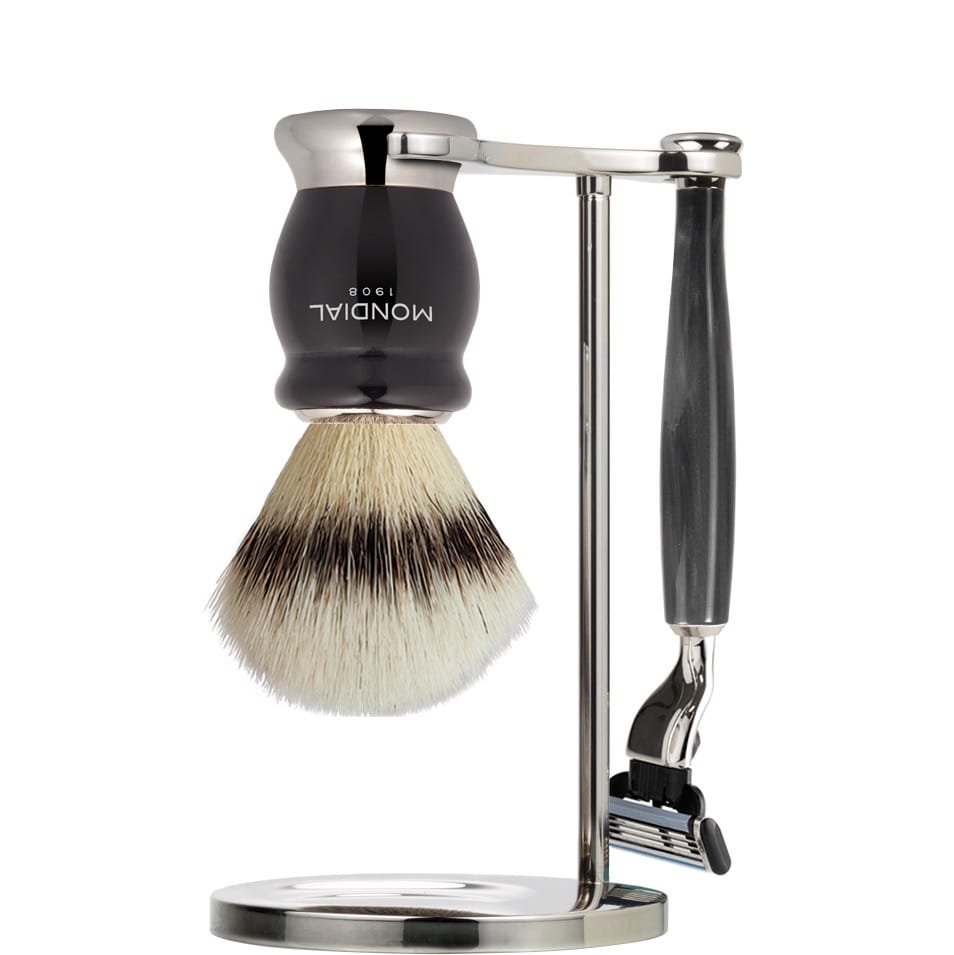 Scheerset Moxon Mach3 - Silvertip Fibre - Black Pearl