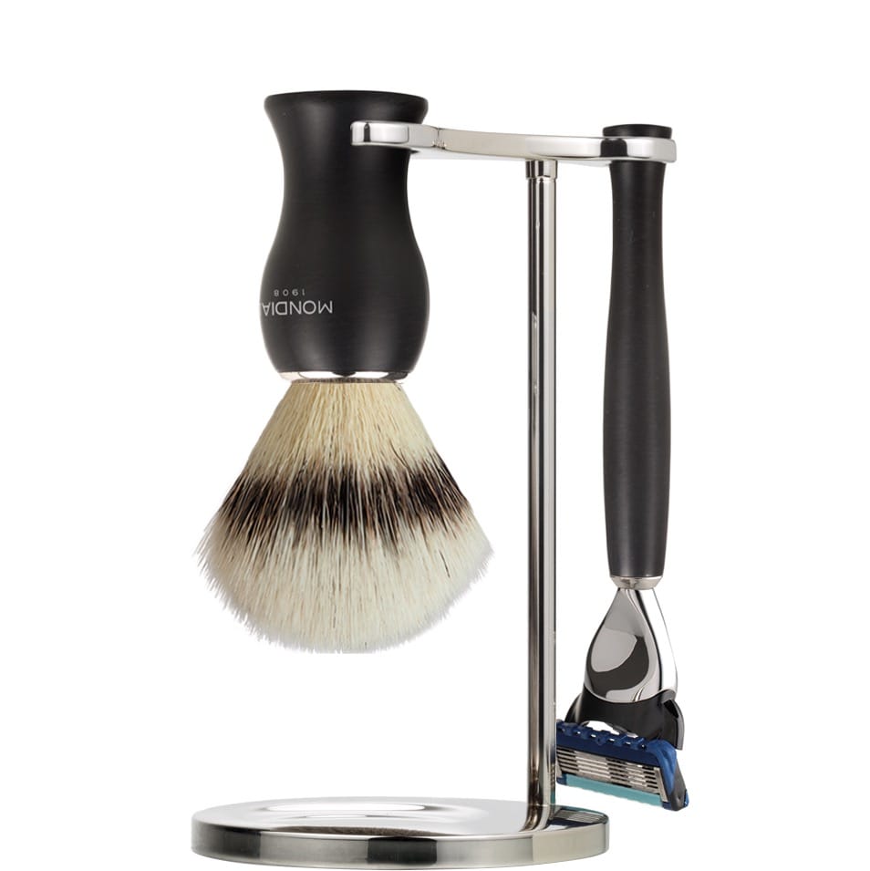 Scheerset Panther Fusion - Silvertip Fibre - Mat-Zwart