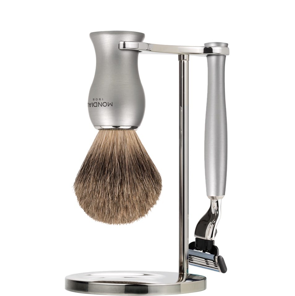 Scheerset Titan Mach3 - Fijndashaar - Satin