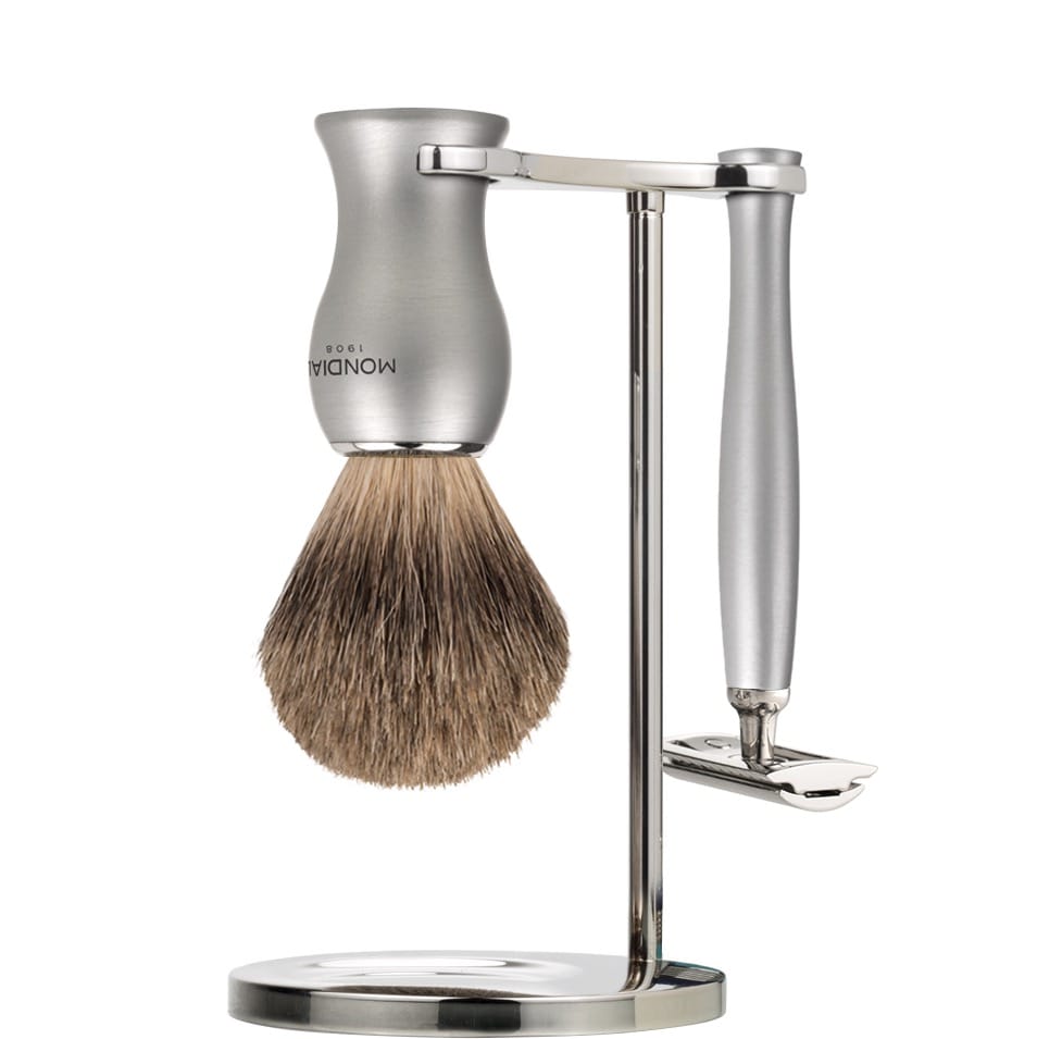 Scheerset Titan Safety Razor - Fijndashaar - Satin