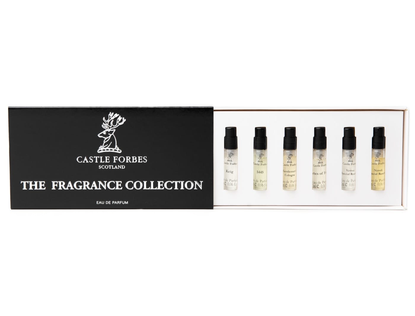 The Fragrance Collection Eau de Parfum discovery set (6x2ml)