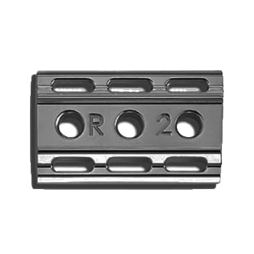 Losse safety razor plate 2-4 Gun Metal