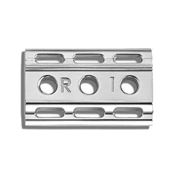 losse safety razor plate 1-3 White Chrome