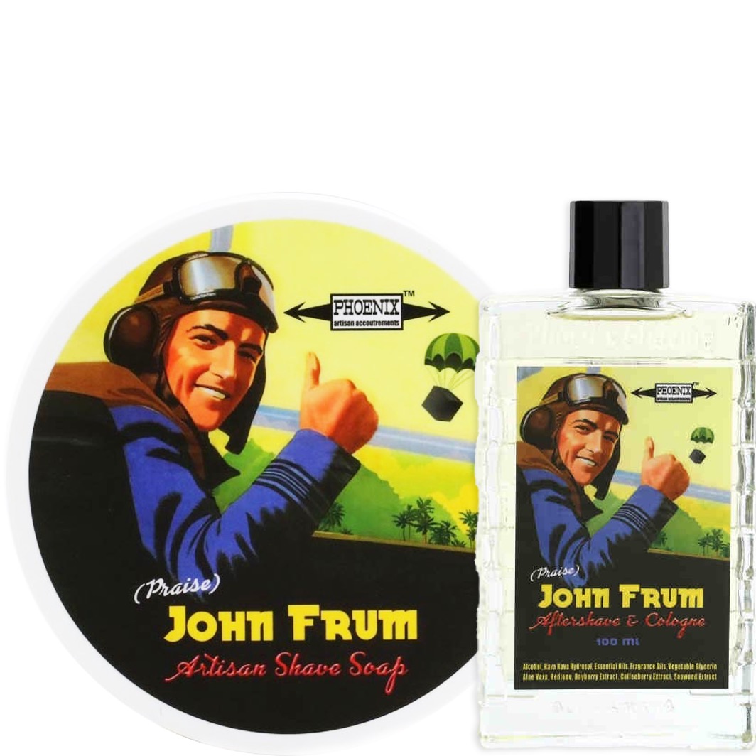 Duo Set Scheerzeep & aftershave John Frum