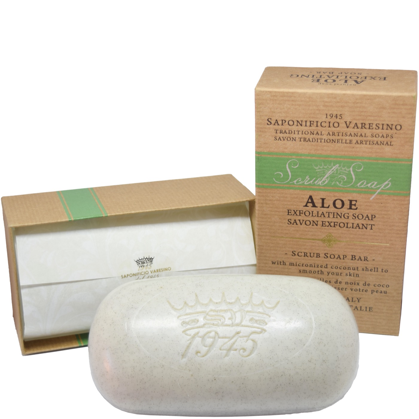 Saponificio Varesino Hand- en Body Scrub Soap Aloe Vera 300g - 1.1 - SV-S1500V