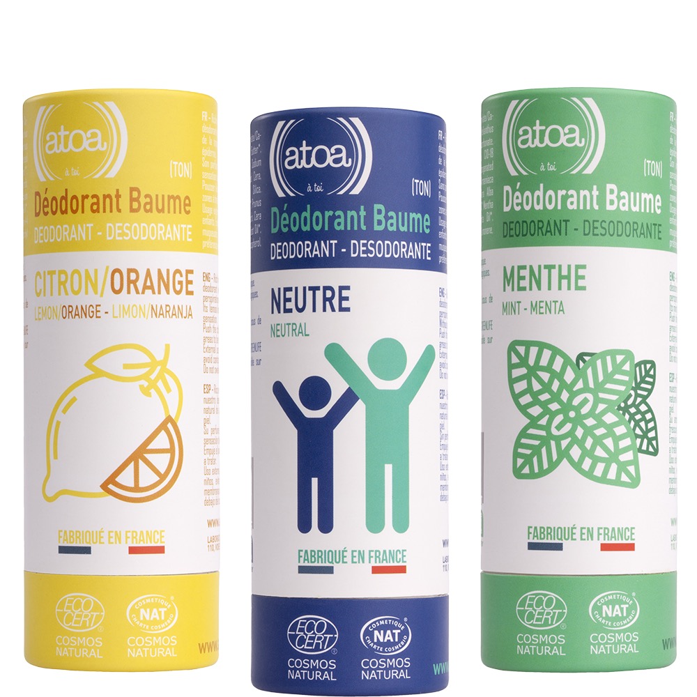 Voordeelset Balsem Deodorant Stick Atoa 