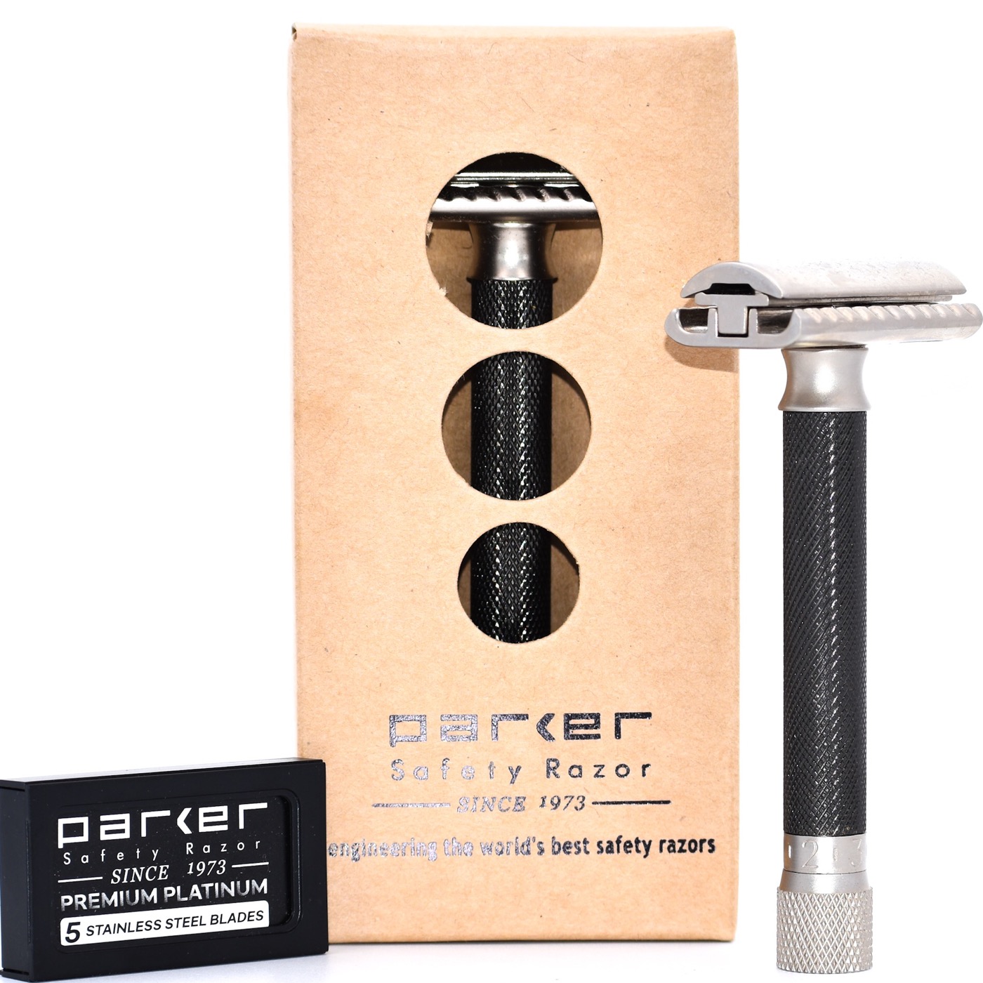 Parker Safety Razor Variant Adjustable Grafiet - 2.1 - PA-VAR-GR