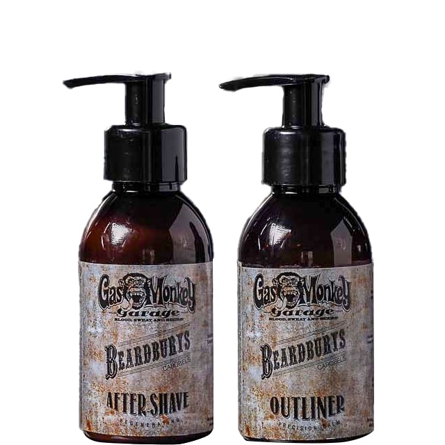 Voordeelset Outliner Scheergel & Aftershave Gel - Gas Monkey