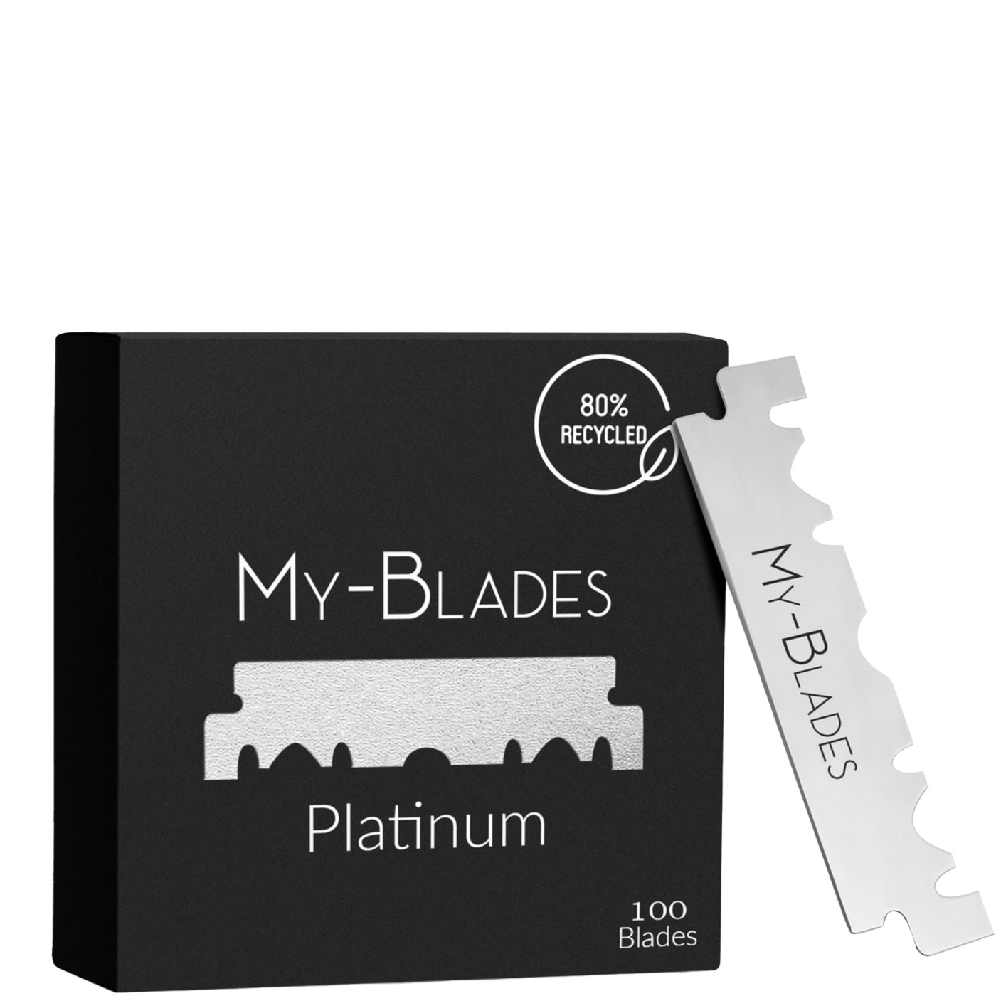 Duurzaam geproduceerde Single edge blades Platinum