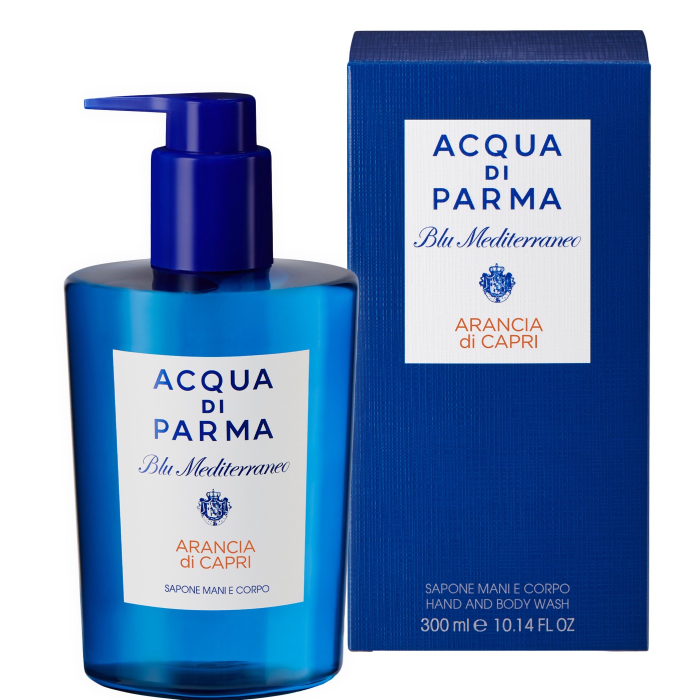 Hand & Body Wash Arancia di Capri - Blu Mediterraneo