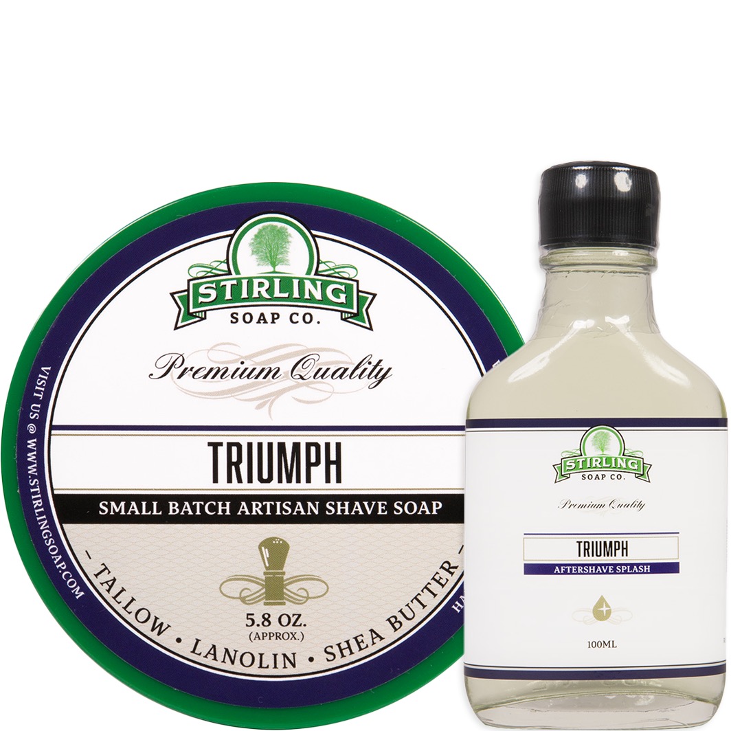 Scheerzeep & Aftershave splash Triumph