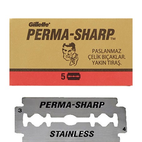 Perma-Sharp Double Edge Blades - 1.1 - DEB-PERMA-SHARP