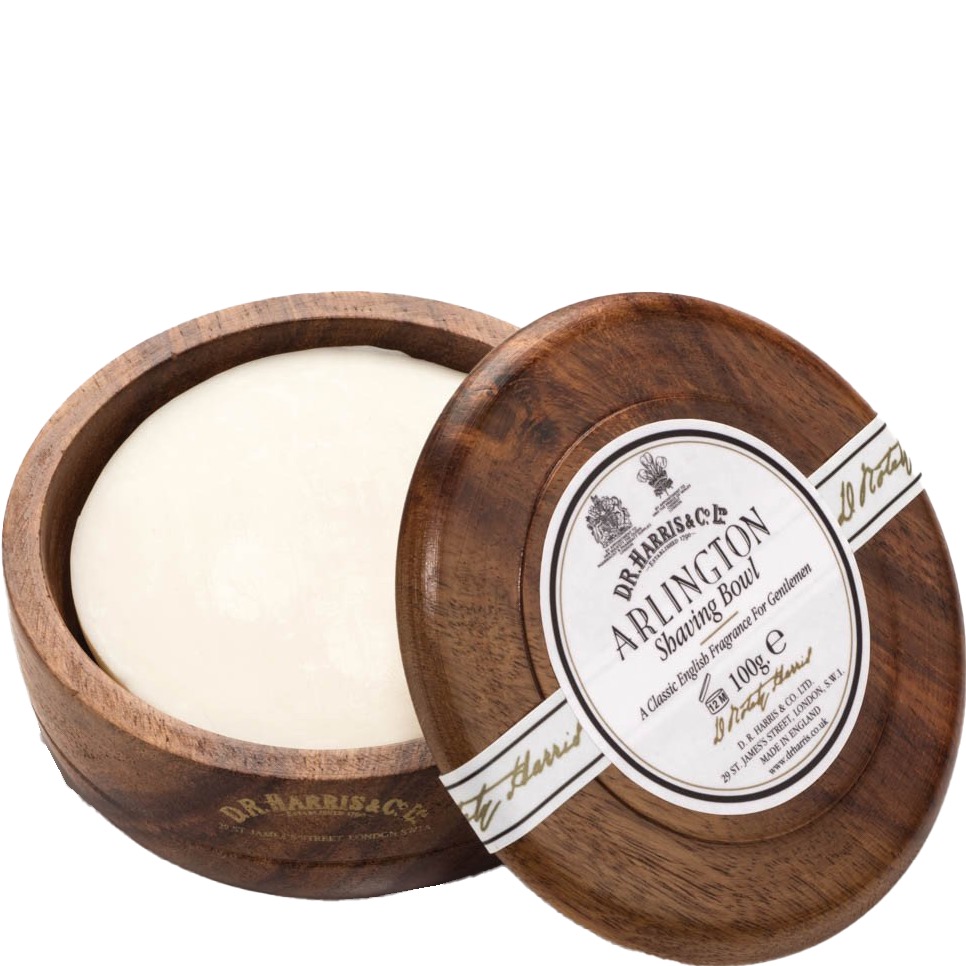 D.R. Harris Scheerzeep Wooden bowl Arlington 100g - 1.2 - DH-40103