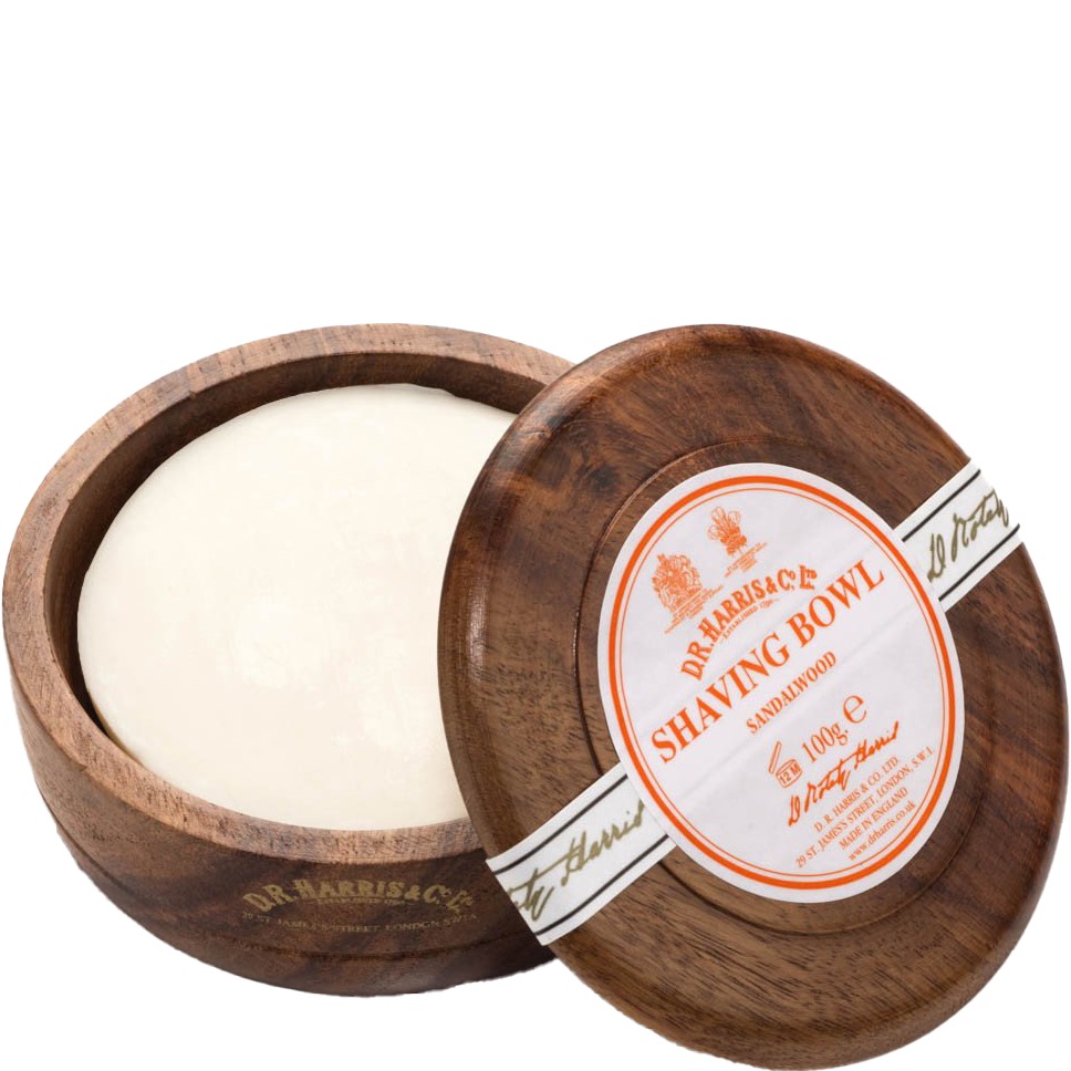 D.R. Harris Scheerzeep Wooden bowl Sandalwood 100g - 1.2 - DH-80103