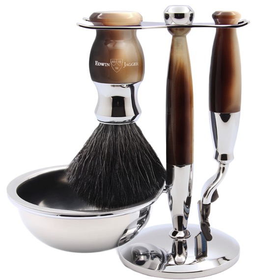 Scheerset met bowl Diffusion 37 - Mach3 - Fibre - Light Horn